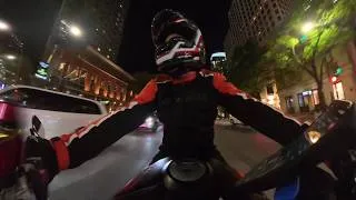 Thumbnail: Riding my Ducati StreetFighter V4S through downtown Austin at night, including 6th Street!
