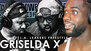Thumbnail: MOB TIES! **GRISELDA & BSF FREESTYLE ON LA LEAKERS** | ZBUCKZ TV REACTS