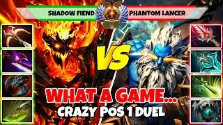Thumbnail: SHADOW FIEND (Carry) vs PHANTOM LANCER (Carry) - Battle Of Immortal Rank Dota 2 Players - Z Dota 2
