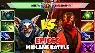 Thumbnail: MEEPO (Mid) vs EMBER SPIRIT (Mid) - Epic Battle Of Immortal Rank Dota 2 Players - Z Dota 2