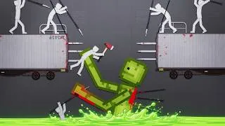 Thumbnail: People Playground vs Mega Melon Playground on Acid Sea