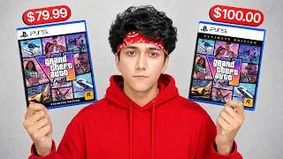 Thumbnail: GTA 6 Price REVEALED! Pre Orders Are FINALLY Here 😱 | Standard Edition vs Ultimate Edition🔥