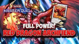 Thumbnail: RED DRAGON ARCHFIEND AT FULL POWER!🔥 YUGIOH! MASTER DUEL