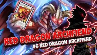 Thumbnail: RED DRAGON ARCHFIEND vs RED DRAGON ARCHFIEND Decks! Mirror Match Highlights! | Yu-Gi-Oh!🔥