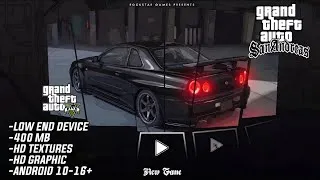 Thumbnail: GTA San Andreas Android: 64-Bit High Graphics Mod (Works on All Versions)