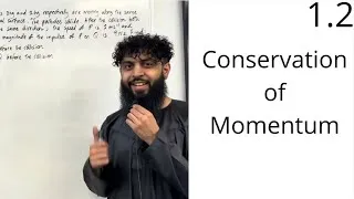 Thumbnail: Edexcel AS Level Further Maths: 1.2 Conservation of Momentum 