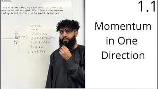 Thumbnail: Edexcel AS Level Further Maths: 1.1 Momentum in One Direction 