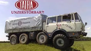 Thumbnail: TATRA LKW - Rückgratrohr-Technik, Rally & Feuerwehr | Unaufhaltsam im Gelände | LKW Doku