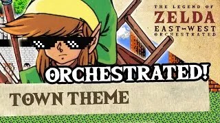 Thumbnail: Town Theme [April Fool's] (Adventure of Link) - ZeldaEastWest Orchestrated