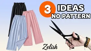 Thumbnail: 3 Easy DIY Pants You Need in Your Wardrobe | No Pattern, All Sizes!