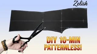Thumbnail: ANYONE CAN SEW! Flared Pants Tutorial: No Pattern, Custom Fit For All Sizes ✂️