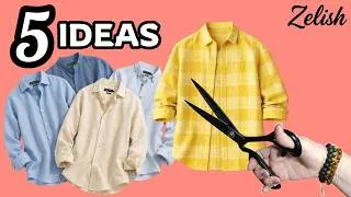 Thumbnail: 💡 Don't Throw Them! Transform 5 Old Shirts Into Chic Tops 💸