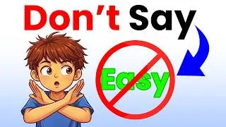 Thumbnail: Don't Say "Easy" While Watching This Video!
