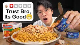 Thumbnail: I Tried My Subscribers Most Disgusting Struggle Meals