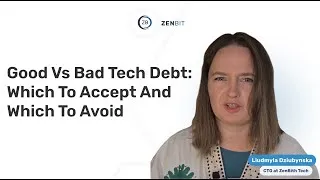 Thumbnail: Good vs Bad tech debt: Which to accept and which to avoid
