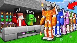 Thumbnail: Maizen: Mikey and JJ Created ELEMENTAL TRANSFORMER Store in Minecraft