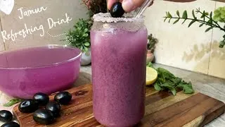 Thumbnail: Jamun Drink Recipe | Jamun ka Sharbat Summer Drink | 