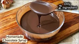 Thumbnail: Chocolate Syrup Recipe | how to make chocolate ganache | homemade Chocolate Souce |