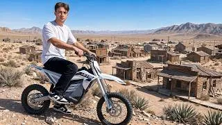 Thumbnail: I Took My Bike To Desert Ghost Towns