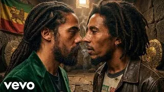 Thumbnail: Damian Marley ft. Bob Marley - "Fire Pon the Cross" (Official Music Video)