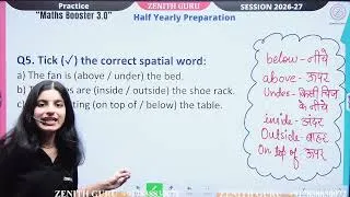 Thumbnail: Day 2 Half Yearly Preparation Worksheet 2 solution | Class 2 | Maths | By Saloni Ma'am #zenithguru
