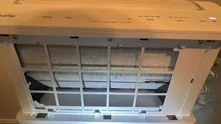 Thumbnail: GE AHTT06BC 6000 btu clear view air conditioner totally frozen. Airflow issue or potential failure