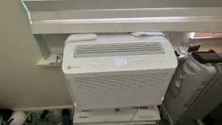 Thumbnail: GE AHTTO6BC 6000 BTU window ac start up on low