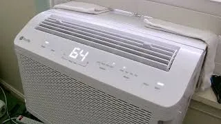 Thumbnail: GE AHTT06BC 6000 BTU window ac startup and run on a hot day