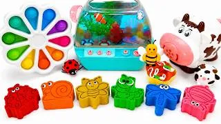 Thumbnail: Satisfying Making Kinetic Sand Rainbow Funny Animals & Cutting ASMR 🌈 Kinetic Sand ASMR