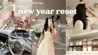 Thumbnail: 2026 NEW YEAR RESET: getting my life together, organising new home, shop with me, driving alone