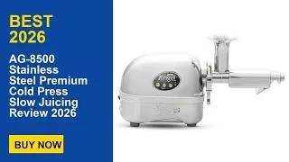 Thumbnail: AG-8500 Stainless Steel Premium Cold Press Slow Juicing Review 2026