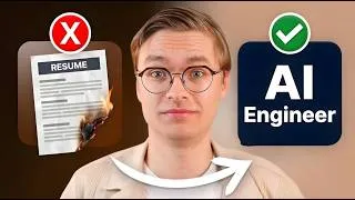 Thumbnail: You asked me to roast your AI resumes.. so I did.