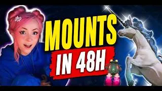 Thumbnail: Get 10+ FFXIV Mounts in Under 48 Hours