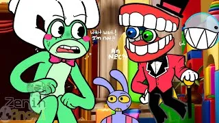 Thumbnail: Caine Takes Ribbit Out Of the Circus ?! - The Amazing Digital Circus [ AU ]