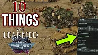 Thumbnail: 10 new things we learned about Total War: Warhammer 40,000!