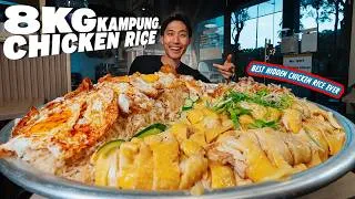 Thumbnail: LARGEST 8KG KAMPUNG CHICKEN RICE CHALLENGE! | BEST Kampung Chicken in SG by a Young Hawker?!