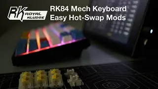 Thumbnail: Easy Mods on a Gundam-themed RK84 Hot-Swap Keyboard