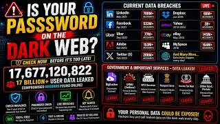 Thumbnail: Is Your Password on the Dark Web & See Which Website Exposed Your Data