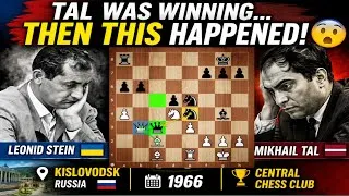 Thumbnail: What Happened to Mikhail Tal in This Game? 😱 | Stein vs Tal 1966