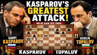 Thumbnail: Kasparov vs Topalov 1999 — The Greatest Chess Game Ever Played? | Legendary King Hunt