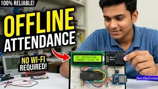 Thumbnail: 8051 Microcontroller Project: RFID Attendance with Data Logger