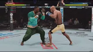 Thumbnail: Mike Tyson vs Anderson Silva | Brutal Uppercut KO! 🥊💥