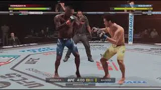 Thumbnail: Adesanya vs Machida | DEVASTATING Uppercut Finish! 🥶