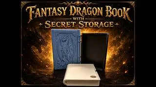 Thumbnail: Hidden Compartment Dragon Book | Layer by Layer - 3d Print timelapse