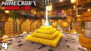 Thumbnail: I Built an UNDERGROUND STORAGE ROOM in Minecraft Hardcore!