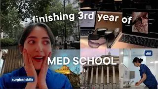 Thumbnail: The Last Week of 3rd Year Med School 😭 | Surgical Skills Vlog