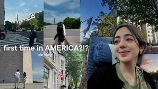 Thumbnail: FIRST TIME IN AMERICA 🇺🇸 | Washington DC Vlog - Student Living in England
