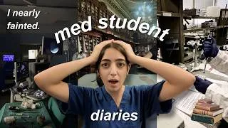 Thumbnail: I nearly fainted in surgery… 🩺 | realistic week in the life of a med student
