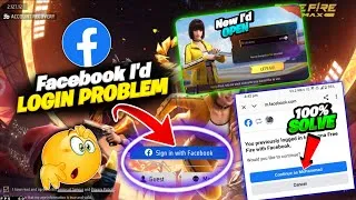 Thumbnail: free fire facebook login problem | free fire login problem | free fire max facebook login problem
