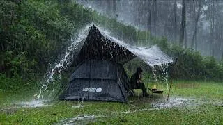 Thumbnail: WORST EXPERIENCE OF BEING HIT BY A RAIN STORM ⛈️ Relaxing in bad weather